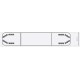 Rampa luminoasa LED cu 24 LED-uri - Lungime intre 90 -120 cm